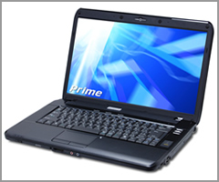 ドスパラ、Intel Core2 Duo P9700にMobility Radeon HD4650を搭載する